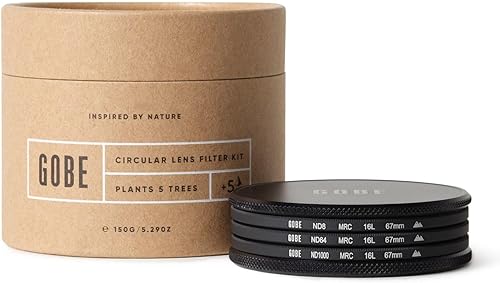 Kit filtri per obiettivi 67 mm ND8, ND64, ND1000 (2Peak) - Fashionser