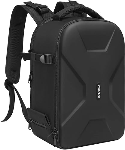MOSISO Zaino Fotocamera,DSLR/SLR Inserisci Protezione Fotografia Borsa Fotografica Pieno Aperto Impermeabile Custodia con Holder Tripod&Vano Laptop Compatibile con Canon/Nikon/Sony,Nero - Fashionser