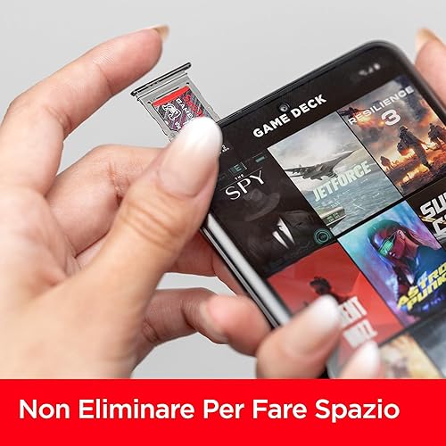 SanDisk 1TB Gameplay scheda microSD, Micro SD per mobile gaming/console portatili, fino a 190 MB/s, AAA-/3D-/VR-Grafik, 4K-UHD-Videos, A2, U3, V30 - Fashionser