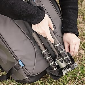 Treppiede zaino fotocamera