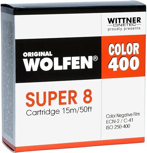 original WOLFEN Color 400 SUPER 8 ISO 250-400 - Fashionser