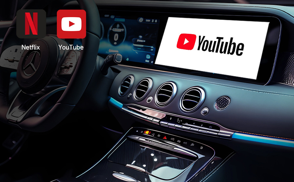 Netflix e Youtube incorporati