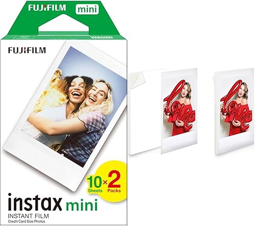 Mini pellicola instax, confezione doppia + cuore Shacolla - Fashionser