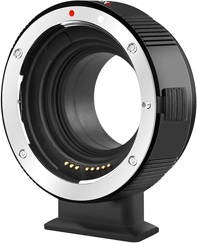 7artisans EF-EOS R, adattatore per obiettivo con messa a fuoco automatica, anello convertitore Speedbooster, compatibile con obiettivi Canon EF/EF-R e fotocamera Canon EOS R-Mount per Canon EOS R, RP, - Fashionser