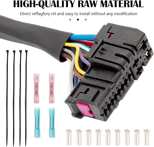 Kit Riparazione Cablaggio Per A3, Kit Riparazione Cavi Kit Riparazione Cablaggio Porta Veicolo Anteriore E Posteriore Per A3 8p Sportback Cabrio OEM 14320SC 8E0972702 Cablaggio Porta Cavo - Fashionser