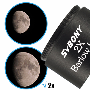 2x barlow lente