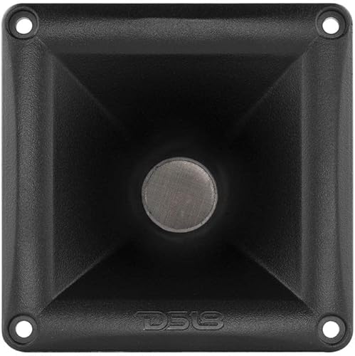 DS 18 SET PRO-DR1PK44 1 tweeter a tromba driver a compressione da 11,5 x 11,5 cm da 120 watt rms 240 watt max 8 ohm 107,3 db per casa party, 1 pezzo - Fashionser