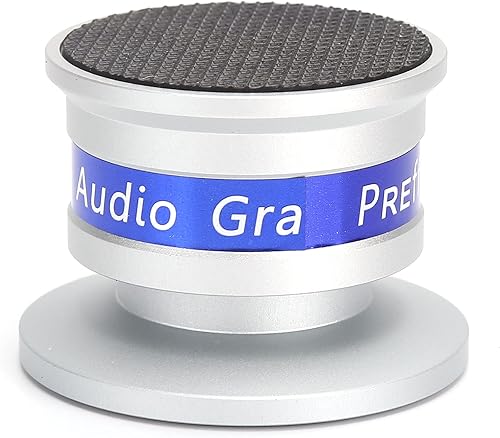 4 *Piedini di Isolamento, Punte per Cuscinetti di Isolamento per Giradischi, Cuscinetti per Punte di Isolamento Anti-vibrazione e Gomma Antiscivolo per Registratori di - Fashionser