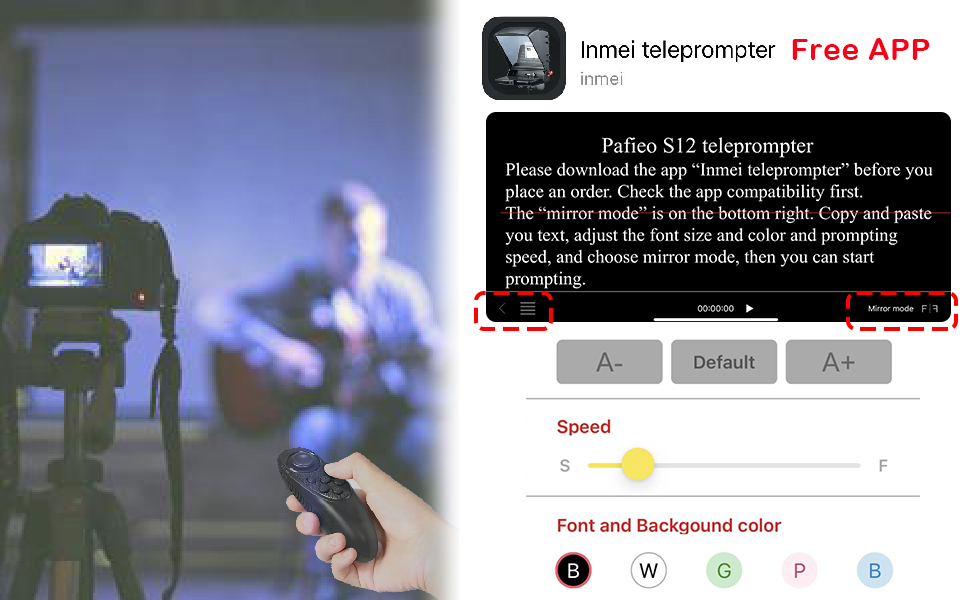 teleprompter ipad pro 12.9 