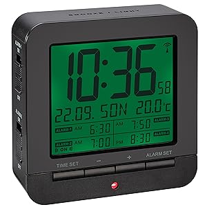 Sveglia radio digitale con temperatura