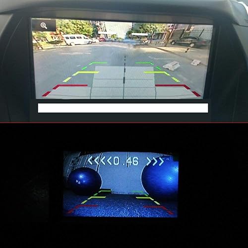 PORTATARGA CON TELECAMERA POSTERIORE 8 LED E SENSORI DI PARCHEGGIO 170° AUTO VIDEOCAMERA DVR - Fashionser