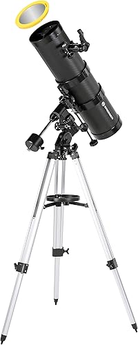 BRESSER Spica Plus 130/1000 EQ - Telescopio a specchio incluso - Fashionser