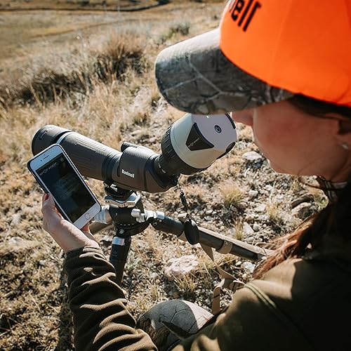 SME Spot Shot Shooting Universale Regolabile Wireless Live Streaming HD Video Wi-Fi Spotting Scope Camera | Custodia per il trasporto inclusa - Fashionser