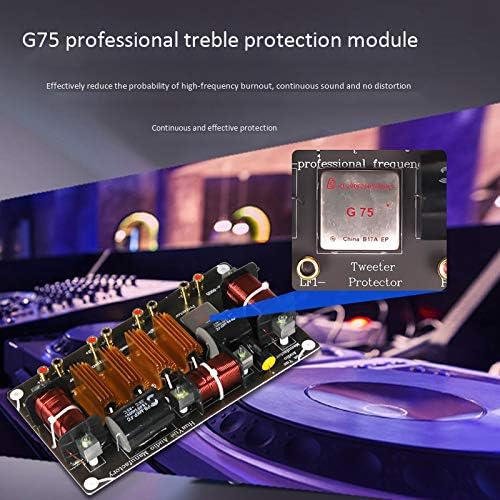 Divisore di Frequenza ad Alta Potenza da 1500 W Crossover Un 3 Vie Alto-Basso 8 Ohm per Altoparlante, Punto di Crossover 1600 / 2800Hz - Fashionser