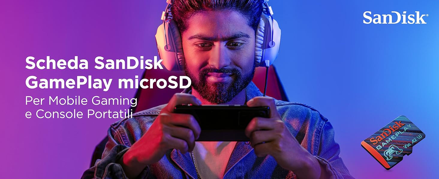 SanDisk GamePlay microSD