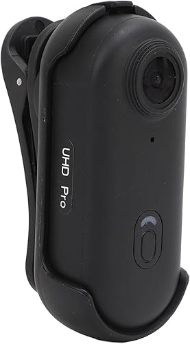 Mini Videocamera 1080P HD, Action Camera Magnetica Indossabile con Clip Posteriore, Videoregistratore per Collare per Animali Domestici, Videocamera per Vlogging su Casco per - Fashionser
