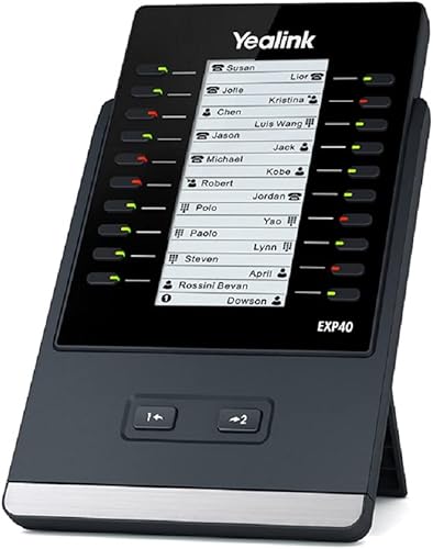 Yealink EXP40 Telefono VoIP, Nero - Fashionser