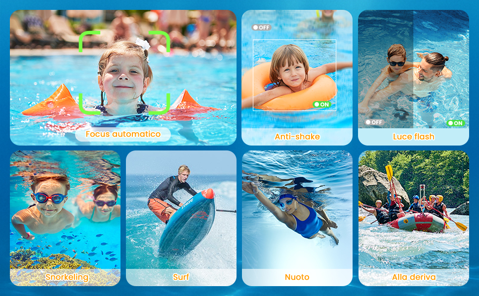 Macchina Fotografica Subcquea