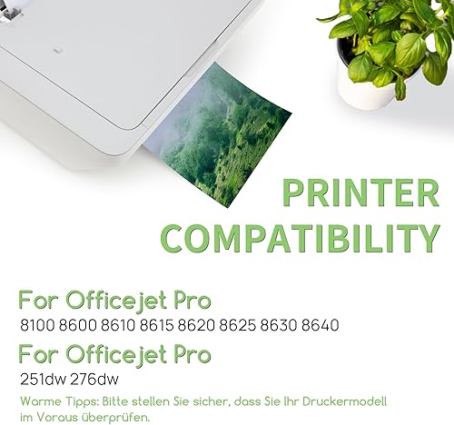 950XL 951XL - Cartucce d'inchiostro multipack compatibili con HP 950 951, compatibili con HP Officejet pro 8600 cartucce HP Officejet pro 8620 8100 8610 8600 8615 8616 8625 - Fashionser