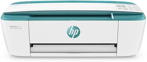 HP DeskJet 3720 Stampante Multifunzione con 3 Mesi di Prova Gratuita del Servizio Instant Ink, USB 2.0, WiFi 802.11b/g/n, Grigio Perla - Fashionser