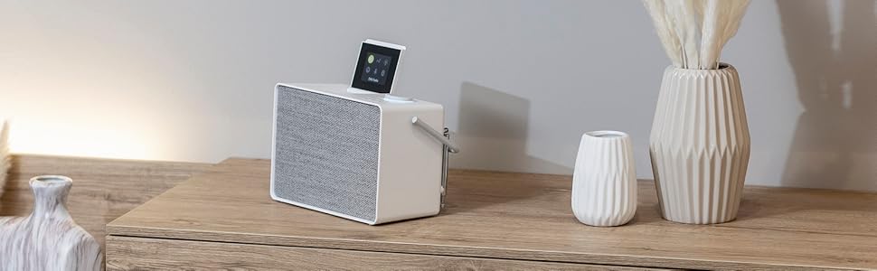 pure evoke play,sistema musicale,radio,dab,dab plus,spotify,bluetooth,streaming,radio portatil,fm