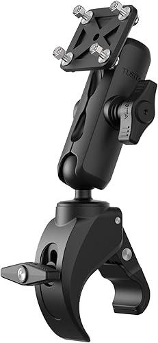 TUSITA Moto ATV/UTV Supporto Compatibile con Garmin Montana, Zumo XT - Base a Clamp a Artiglio - Fashionser