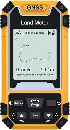 GPS portatile per rilievi topografici S1 Misuratore di terreno GPS Tester del misuratore di area GPS Misuratore di area terrestre Misurazione del terreno irregolare Strumenti di rilevamento terrestre - Fashionser