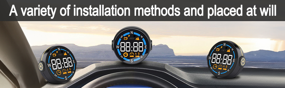 car hud head up display gps