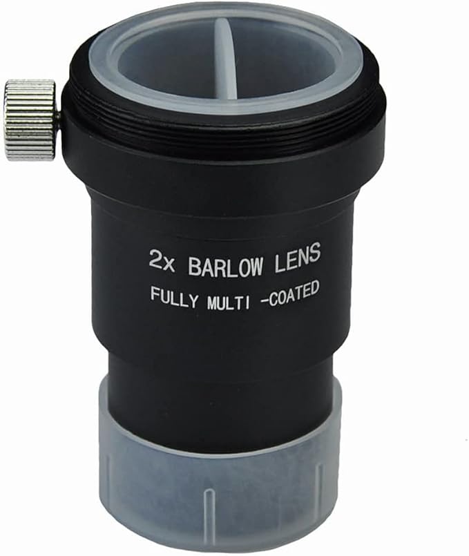SOLOMARK Filtro lunare da 3,2 cm e kit 2X Barlow per oculare telescopio - Fashionser