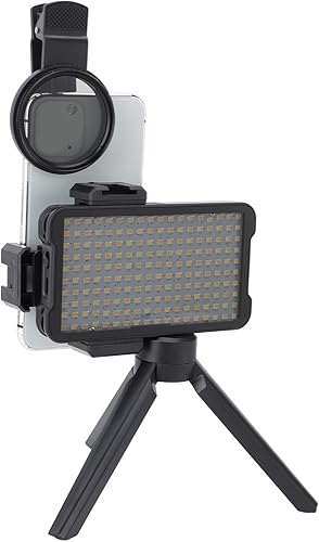 Tattoo Photo Fill Light180 Chip di Protezione degli Occhi a LED Temperatura di Colore e luminosità Regolabili, per la Fotografia di Lavoro di Tatuatori - Fashionser