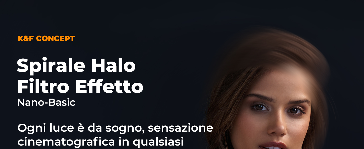 Filtro Spirale Halo Filtro Effetto