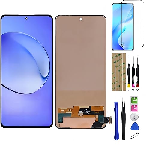 Ansyhttlg Display LCD per Xiaomi Redmi Note 13 4G 23129RAA4G 23124RA7EO LCD Screen Replacement Touchscreen Digitizer Assembly Glass with Tools - Fashionser