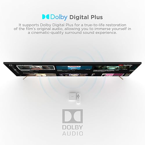 Android TV Box 11.0, Android Box con ricerca vocale, 2GB RAM 32GB ROM S905Y4 Quad-Core TV Box, Bluetooth5.0 doppio WiFi 4K Smart TV Box - Fashionser