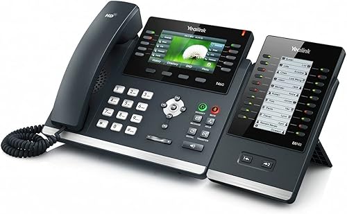 Yealink EXP40 Telefono VoIP, Nero - Fashionser