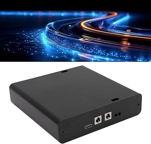 Alimentatore Lineare, Alimentatore Lineare Super Condensatore in Lega di Alluminio DC 5-24V Positivo Interno Negativo Esterno per Scheda - Fashionser