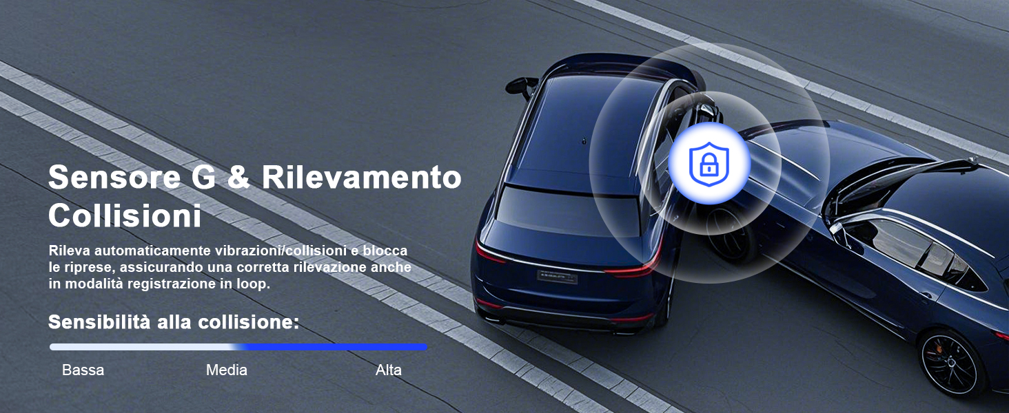 Sensore G & Rilevamento Collisioni