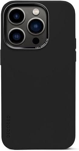DECODED - Custodia protettiva per iPhone 14 Pro MAX compatibile con MagSafe (carbone) - Fashionser
