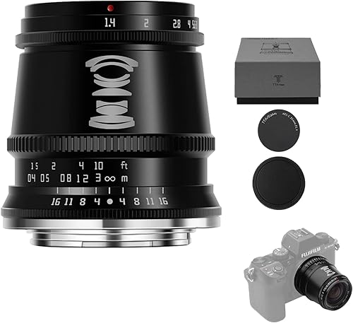 TARTISAN 40mm F2.8 obiettivo macro APS-C MF per fotocamere Fuji X Mount X-A1 X-A10 X-M1 X-M2 X-H1 X-T1 X-T10 X-T2 X-T20 X-T3 X-T4 X -T100 X-T200 X-T30 X-PR01 XS10 e più nero. - Fashionser