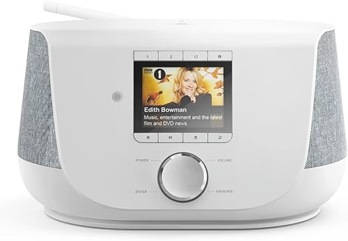 Hama - Digital Radio DIR3300SBT, FM/DAB/DAB+/Bluetooth/Internet, bianco - Fashionser
