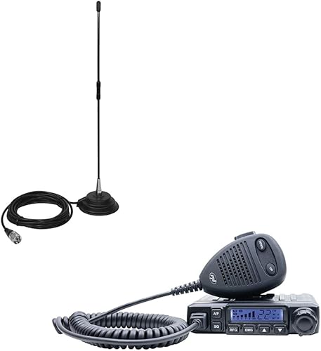 PNI Radio CB Escort HP 6500 ASQ con Antenna CB S75 - Fashionser