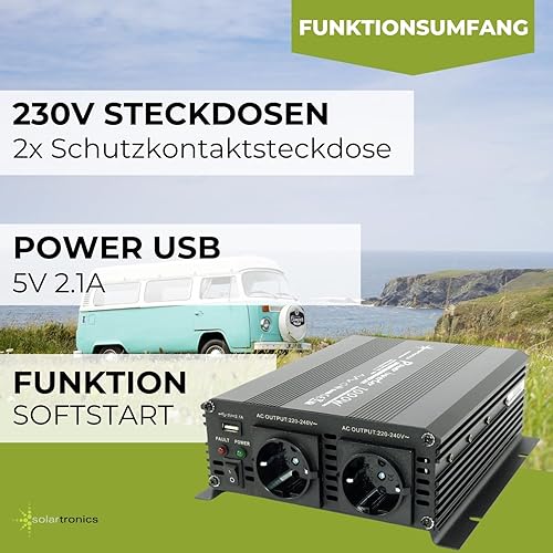 Tensione convertitore 1000-2000 Watt 24-230V - Fashionser