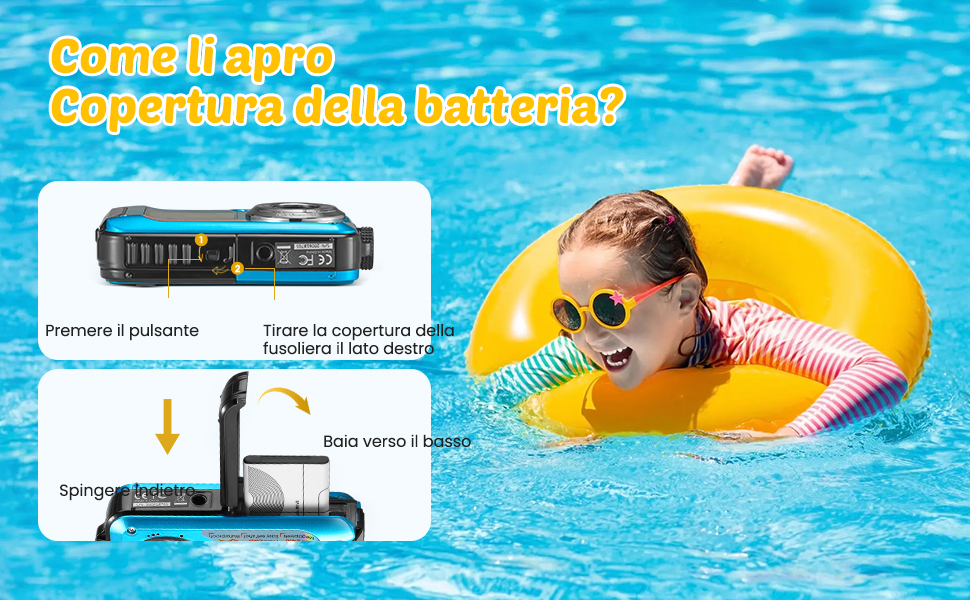 Macchina Fotografica Subcquea