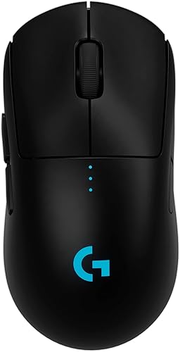 Logitech G PRO 2 LIGHTSPEED Mouse da gioco senza fili, fino a 4 pulsanti laterali magnetici personalizzabili e commutabili, ricarica USB-C, sensore da 32k DPI per PC/Mac - Fashionser