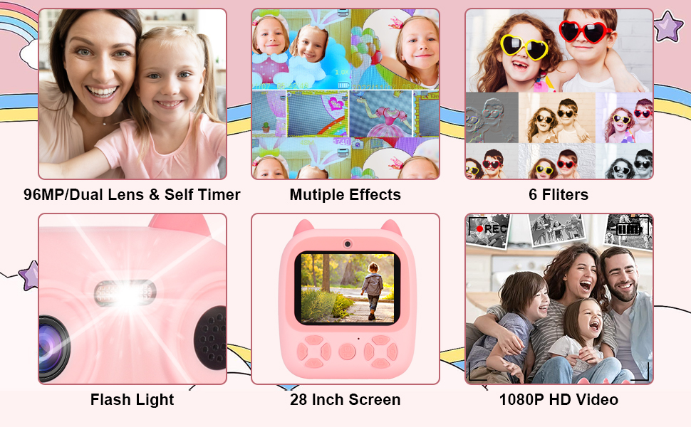 Macchina Fotografica Bambini Istantanea