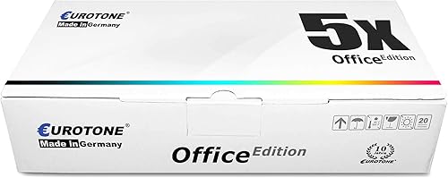 Eurotone Set di 5 cartucce toner compatibili come ricambio per Utax 2506Ci 2507Ci sostituisce CK8511 CKMY - Fashionser