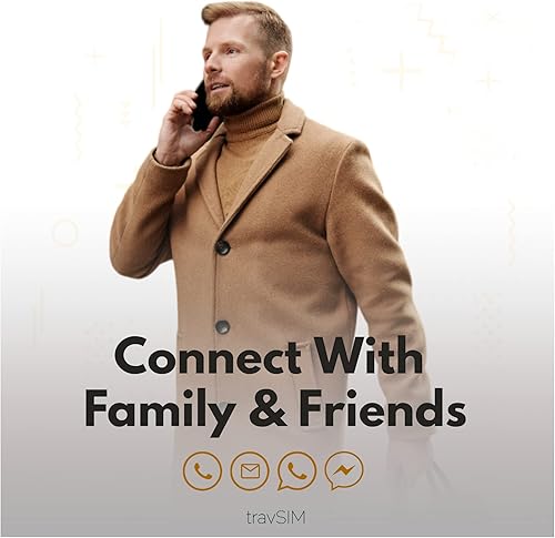 Israel SIM Card Prepaid | 6GB di dati mobili a velocità 4G/5G | La carta SIM israeliana funziona su dispositivi iOS e Android | Il piano sulla carta SIM Israele è valido per 30 giorni - Fashionser