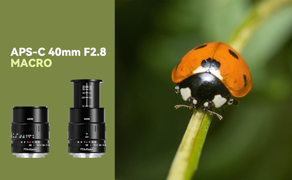 TTArtisan 40 mm F2.8 APS-C Micro Lens