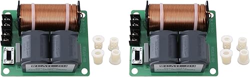 Aonukpdy 2X 1500W High Power Pure Bass Crossover Subwoofer Speaker Modifica Aggiornamento Punto di Frequenza Regolabile - Fashionser