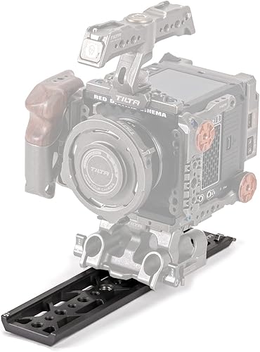 Tilta 10 'Tilta Standard Leggero Piastra a coda di rondine Compatibile con BMPCC 4K 6K GH5 S1H A6 A7 A7S3 Gabbia per qualsiasi Tilta Standard Baseplate TT-C16-BLK - Fashionser