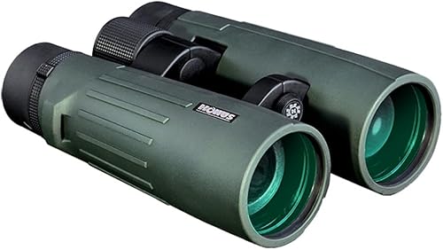 KONUS | KONUSREX 12x50 Binocolo Verde a Ponte Aperto con Ottiche a Trattamento Silver, Super Leggero, con Zoom 12x50 - Fashionser